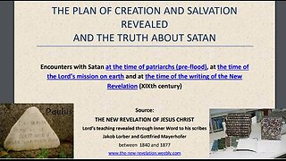 PLAN OF CREATION AND SALVATION REVEALED (The New Revelation)