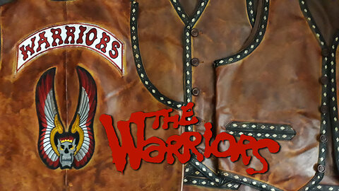 The Warriors Movie Leather Vest, Halloween Costume Coney Island Real Replica Vest