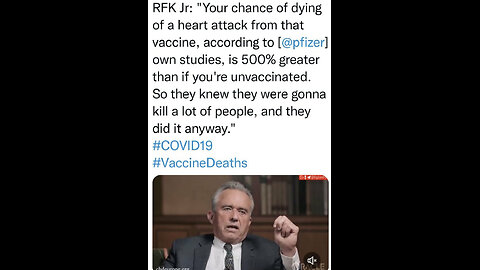 democrat sheep follow bill gates covid vaccine propaganda vs RFK Jr covid vaccine only 20% effective