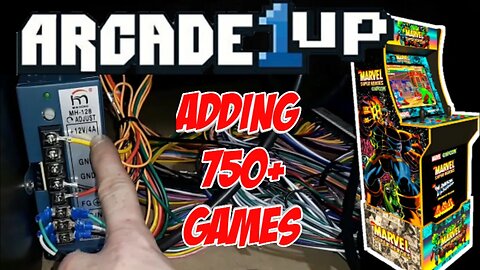 Arcade1Up to Jamma Conversion Part 1