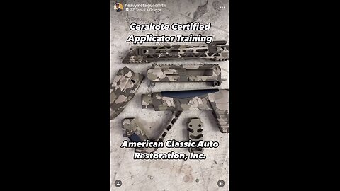 Cerakote Certified Applicator Training - American Classic Auto Restoration, Inc
