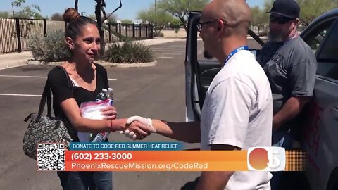 Lend a helping hand! Donate to the Phoenix Rescue Mission's Code:Red Summer Heat Relief