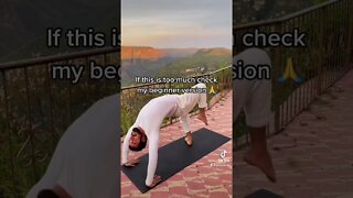 Advanced yoga challenge 🧘‍♂️❤️