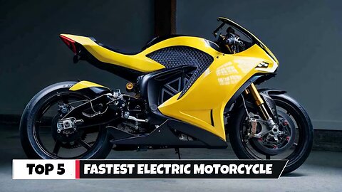 Top 5 Fastest Electric Motorcycles in the World 2023