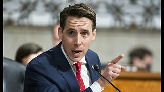 Josh Hawley's Scathing Exchange With This Smug HHS Official Will Make Your Day