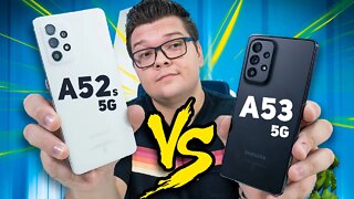 Galaxy A52s 5G vs Galaxy A53 5G | Qual é a MELHOR OPÇÃO ATUALMENTE?