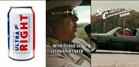 Ultra Right Beer - No more Woke Bud Light