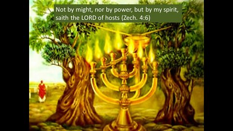 Not by might, nor by power, but by my spirit ZECHARIAH 4:6