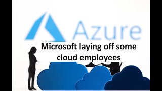 Microsoft laying off cloud team employees