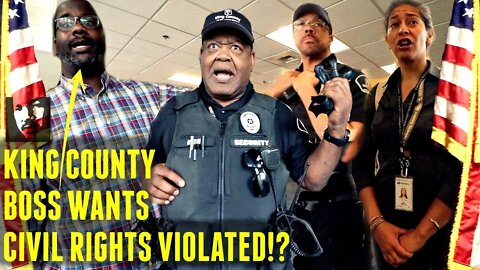 King County Cretins OWNED (Re-Up): Rights TRUMP Feelings First Amendment Audit | CE Classics