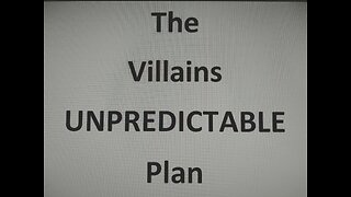 Brilliant Plan (REVEAL) - Not for Villains