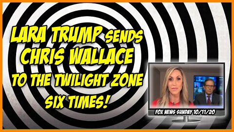 Lara Trump Sends Chris Wallace Into the Twilight Zone Six Times In This Interview