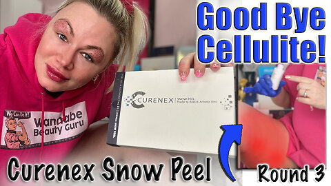 Good Bye Cellulite, Curenex Snow Peel on Thighs, Round 2 Celestapro | Code Jessica10 saves you Money
