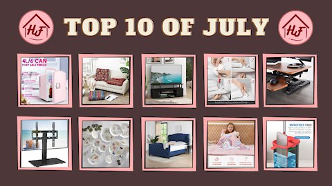 Top 10 our products on July 2021