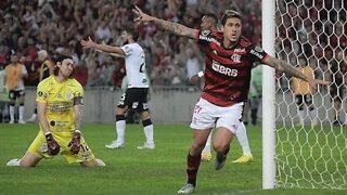 Flamengo x Corinthians/ Libertadores / Gol Pedro / Assistência Arrascaeta