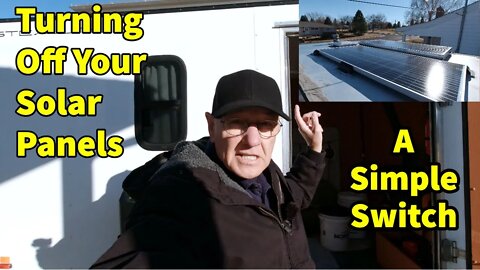 Installing a Solar Panel On-Off Switch and +/- Buss Bars
