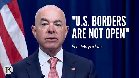 Sec. Mayorkas Blames Border Crisis on People Fleeing Violence & Climate Change