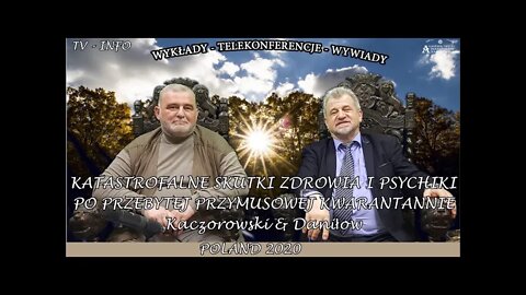 KATASTROFALNE SKUTKI ZDROWIA I PSYCHIKI PO PRZEBYTEJ PRZYMUSOWEJ KWARANTANNIE PANDEMII 2020©TV- INFO