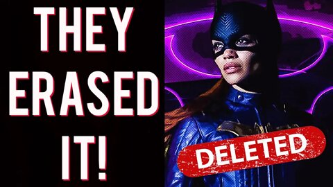 Batgirl film DESTROYED! Warner BURNED all of failed Batman spin-off film to save more tax money!