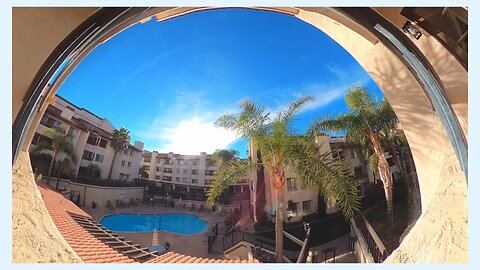 Blasian Babies Family Vacation Condo Merry Christmas Day Weather Report Sunny Blue Skies (Max 360)