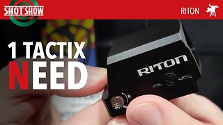 New enclosed red dot: Riton 1Tactix EED at SHOT Show 204