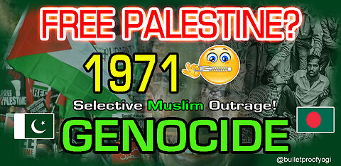 Free Palestine: Selective Muslim outrage!