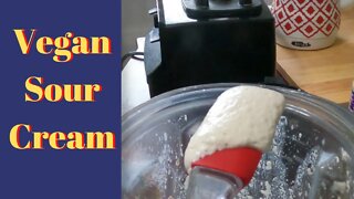 Vegan Sour Cream | Simple and Delicious | Dairy Free Recipe