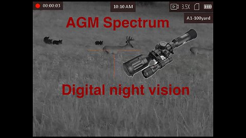 Agm spectrum digital night vision