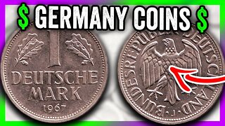1 DEUTSCHE MARK COINS WORTH MONEY - GERMANY COINS TO LOOK FOR!!