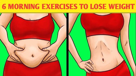 6 Best Morning exercises to lose weight