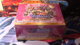 Digimon Great Legend Booster Box Opening!!