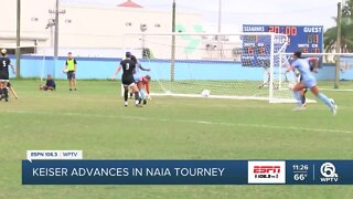 Keiser women's soccer advances in NAIA tournament