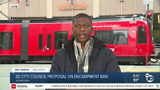 Wale Aliyu looks into homeless encampment ban proposal