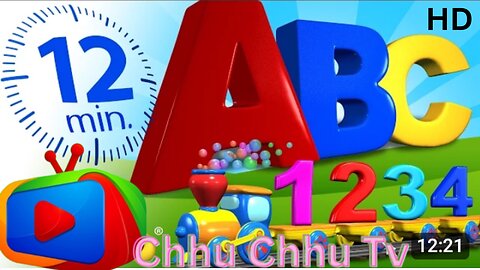 Learn 1234 & ABCD | Numbers & Letters | Fun Learning Videos for Children