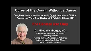 Dr. Weinberger's Cough Cure Procedure For Clinical Use Only