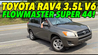 2012 Toyota RAV4 3.5L V6 w/ FLOWMASTER SUPER 44!