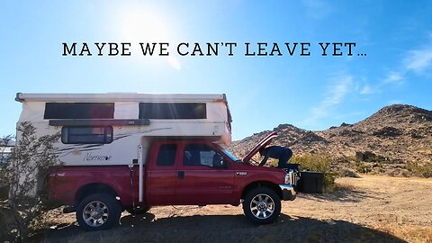 Life in the Desert in a 4x4 Truck Camper