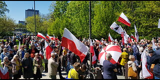 1.05.2023 r. - #MarszPokoju, #Warszawa, #Polska. Wideorelacja - część 3/14.