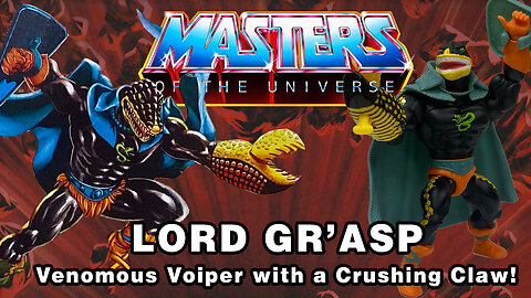 Lord Gr'asp - Masters of the Universe Origins - Unboxing & Review