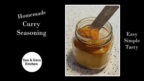 How to make Homemade Curry Seasoning (Powder)