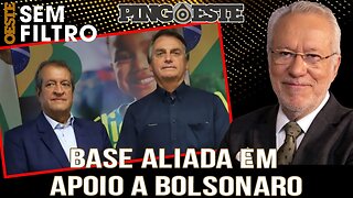 Aliados saem em apoio a Bolsonaro