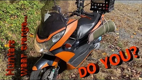 MOTOVLOG: Hunting on a motorcycle or scooter; can it be done?