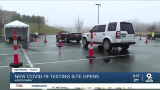 Ohio Guard and Ethos Labs open COVID test site in Montgomery