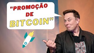 Elon Musk - Promoção de Bitcoin