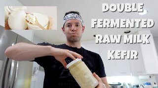 Cooking With Jared: BEST FOOD You NEVER TRIED Double Fermented Raw Milk Kefir|Vanilla Cinnamon Spice