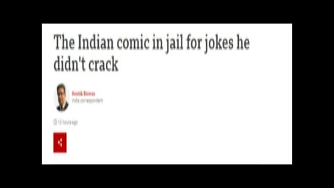 Comedian Arrested For Jokes He Didn't Even Make