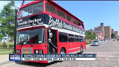 Buffalo Double Decker Bus Tours rolls into the Queen City
