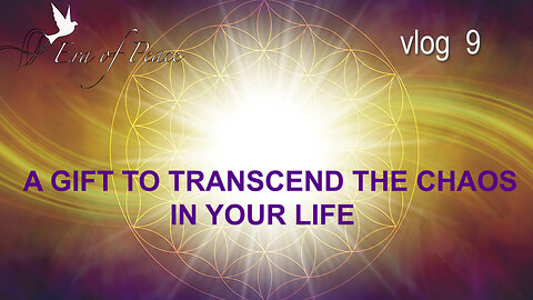 VLOG 9 - A GIFT TO TRANSCEND THE CHAOS IN YOUR LIFE