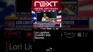 Lori Lightfoot CLASHES With Reporter #shorts