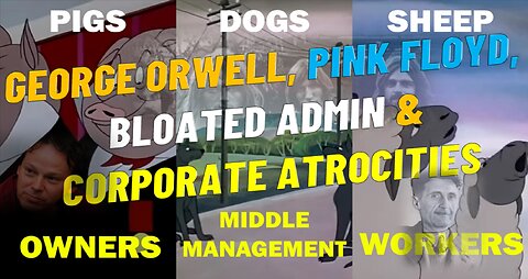 Animal Farm | Corporate Atrocities | T. Joseph feat. George Orwell, Pink Floyd & David Graeber